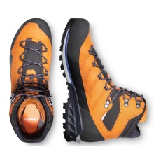 Mammut Hiking Shoes Kento Guide High GTX (High Mountain Hiking, Nubuck Leather, Waterproof) Yellow Men